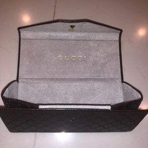 Gucci sunglass case